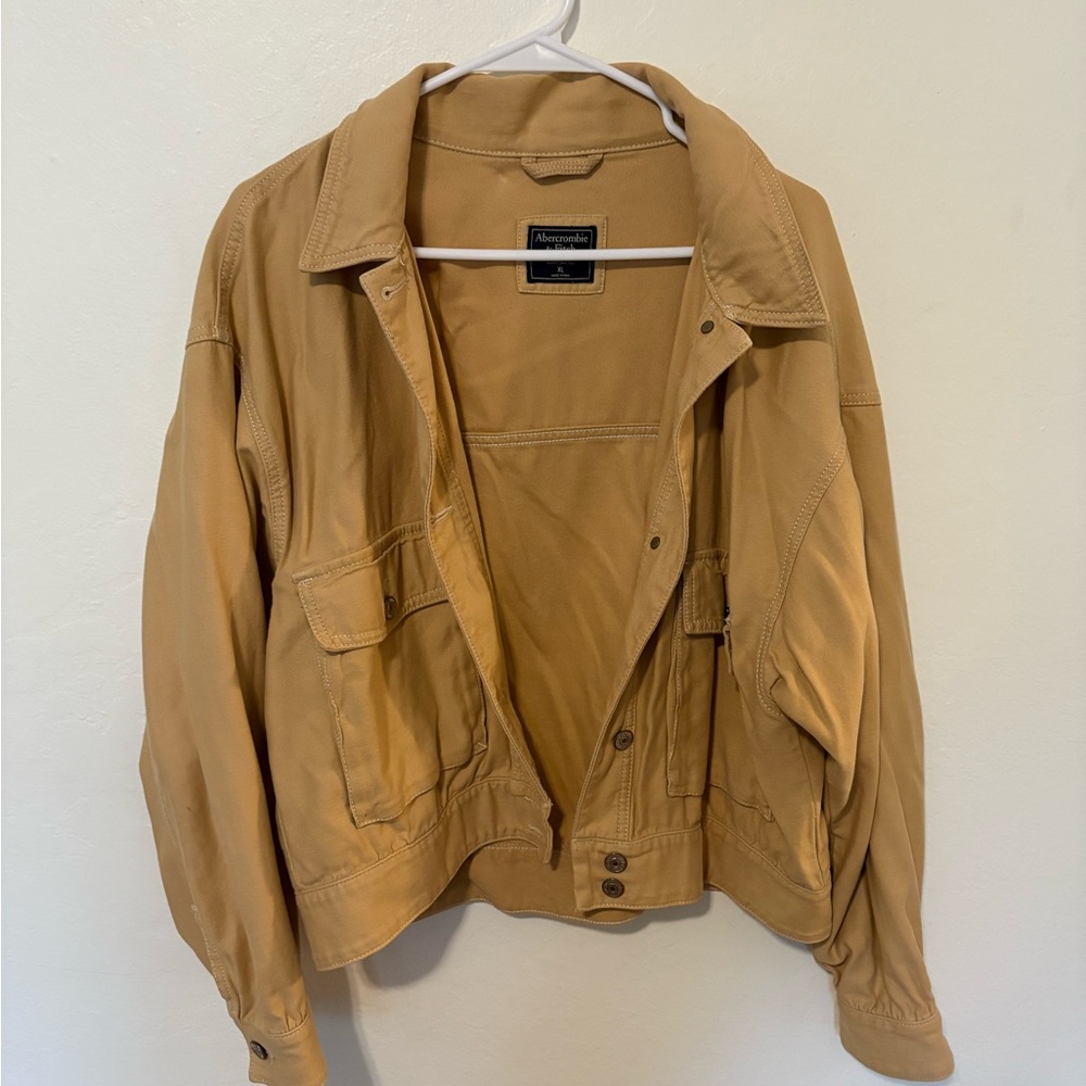 Abercrombie & Fitch Tan Jacket